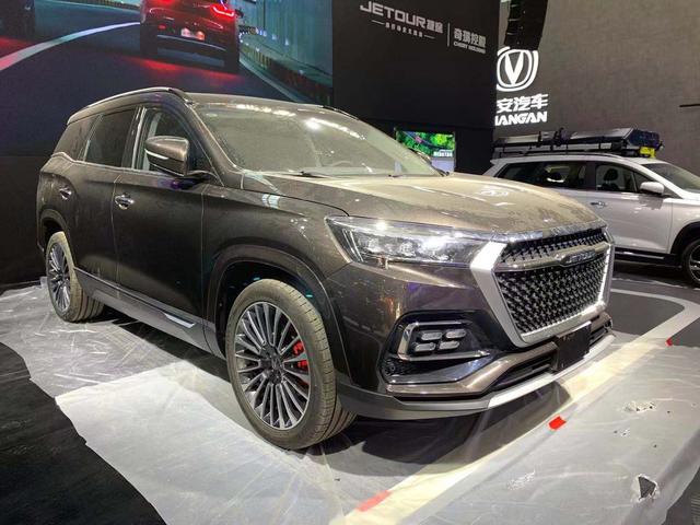 广州车展探营：提供5/6/7座车型 捷途X95中型SUV