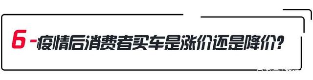 疫情后车市大反弹？车价是涨还是跌？疫情后车市9大预判！