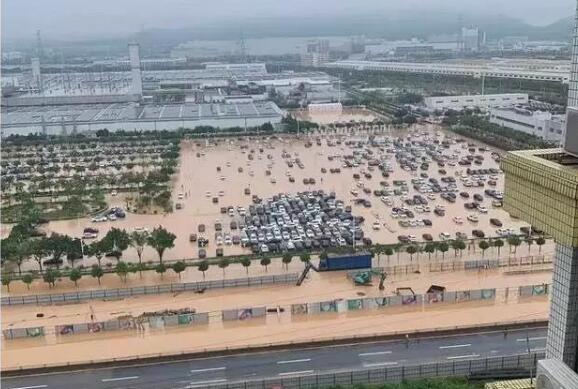 暴雨致广汽本田工厂新车被淹，涉及飞度缤智等，如何鉴别泡水车